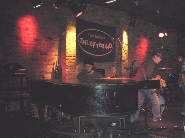 Sitting in with Evan Brum at the Bitter End